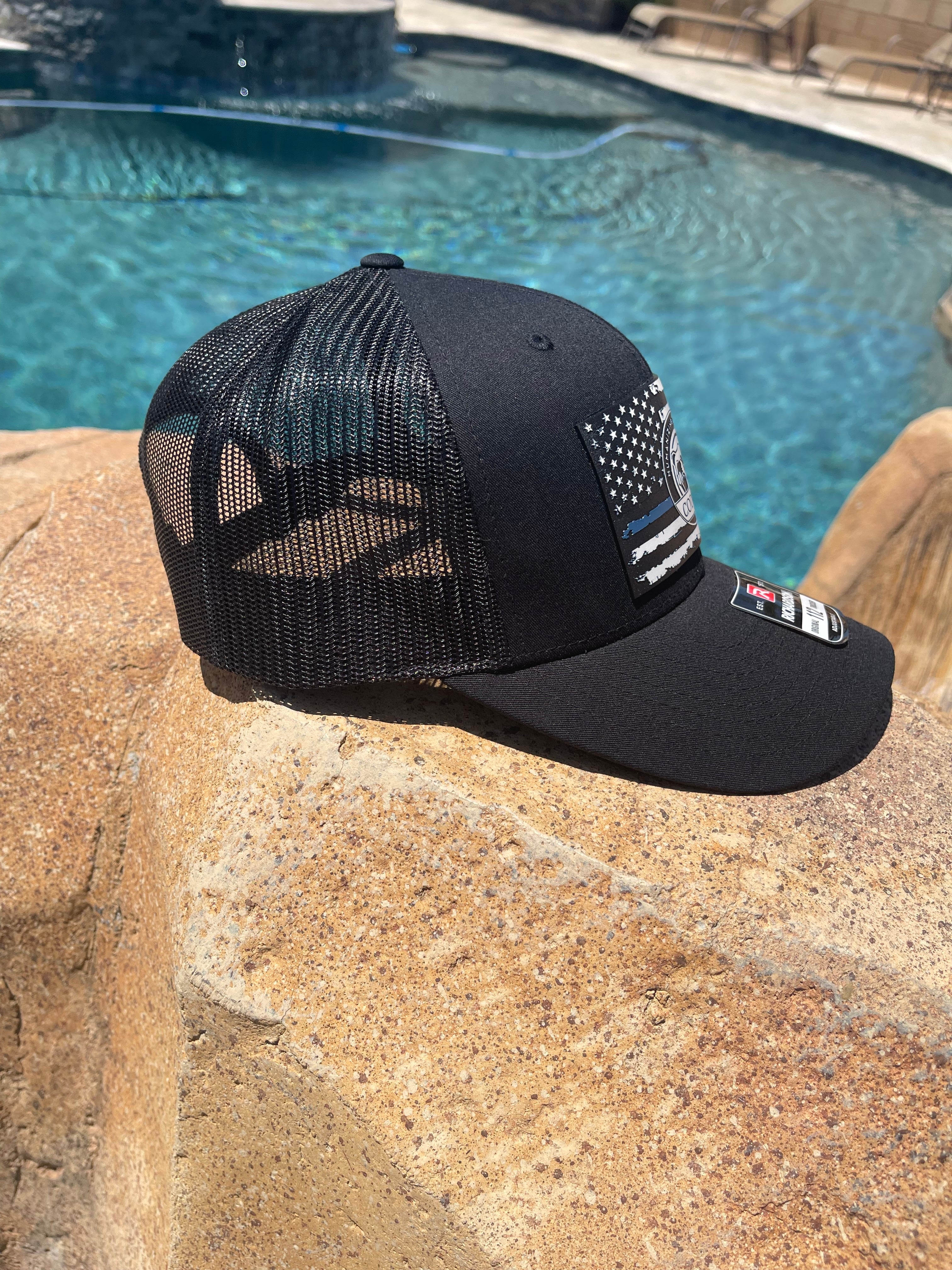Thin Blue Line Code 4 Thin Blue Line hat.