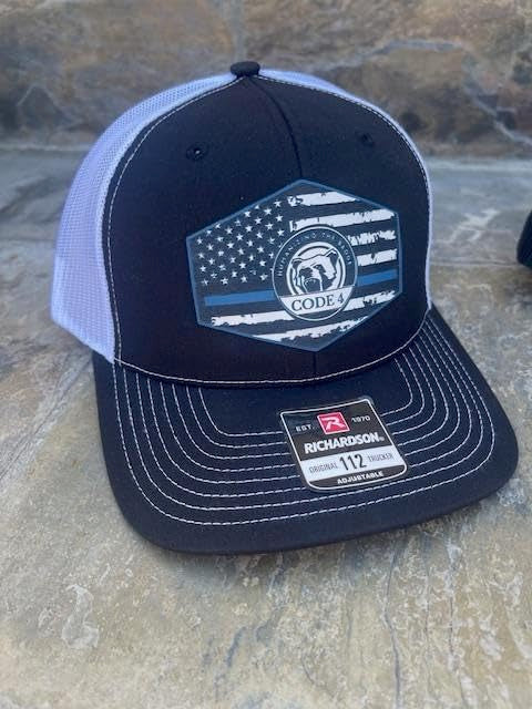 Thin Blue Line Code 4 Thin Blue Line hat.